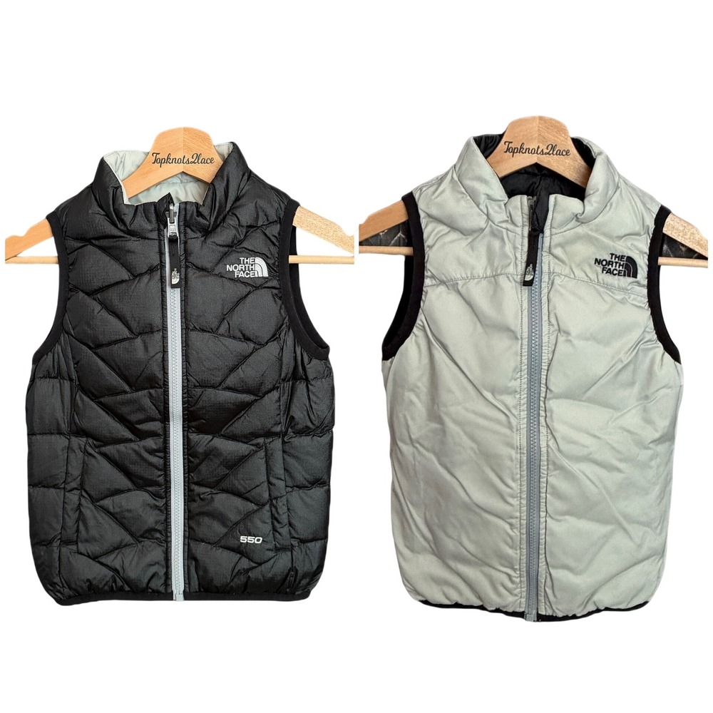 The North Face Girls‎ Reversible 550 Down Puffer Vest